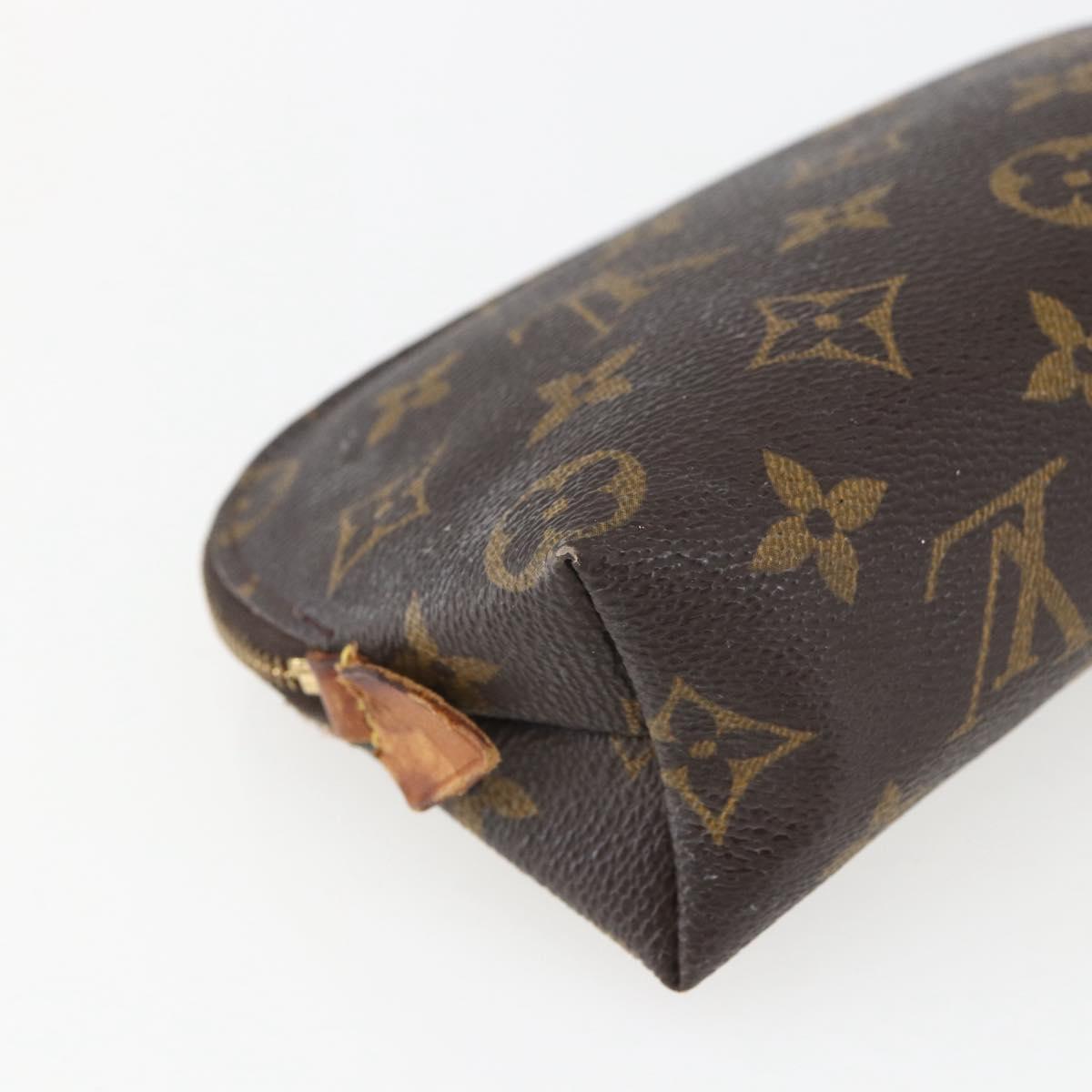 LOUIS VUITTON Monogram Pochette Cosmetic PM Pouch M43998 LV Auth 159176