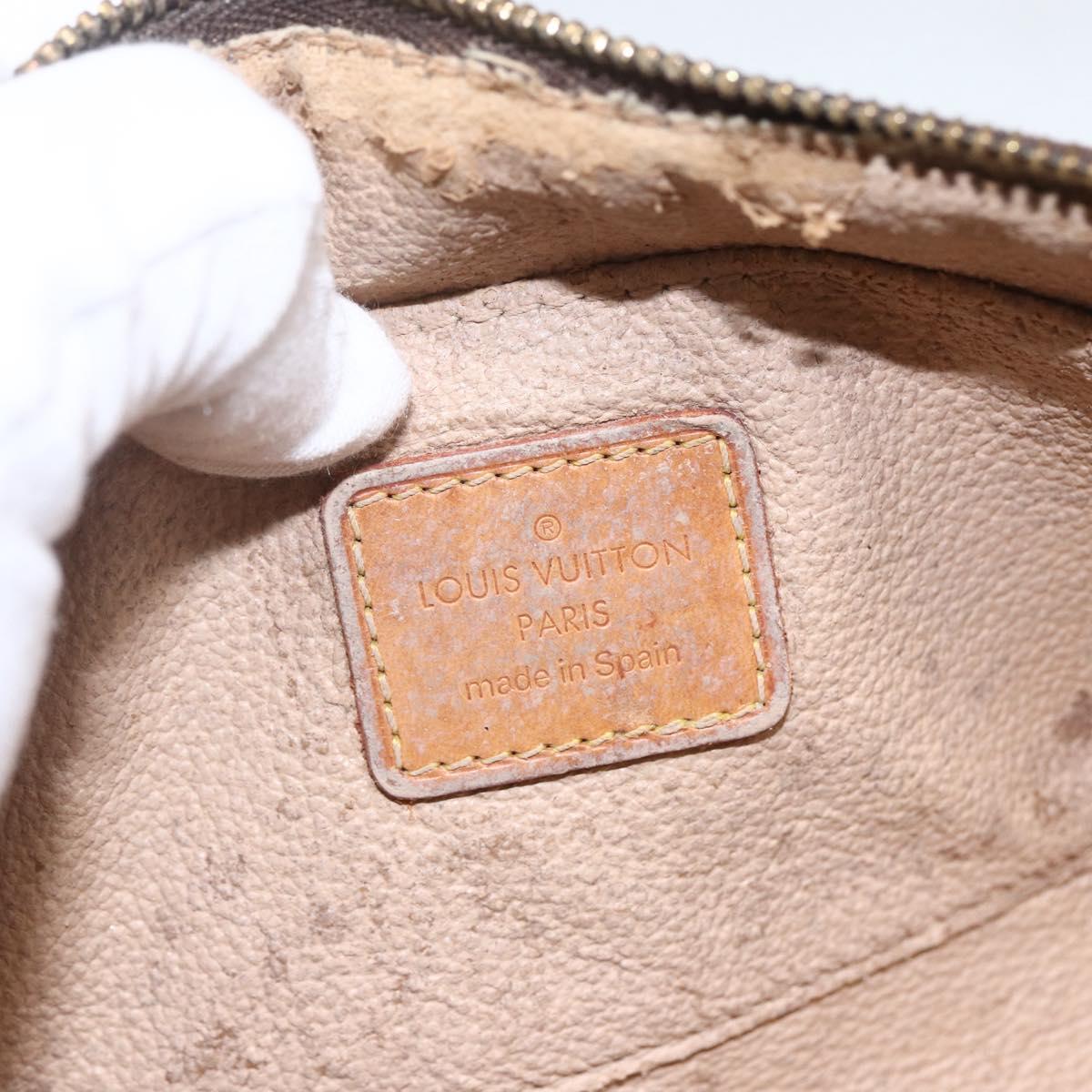LOUIS VUITTON Monogram Pochette Cosmetic PM Pouch M43998 LV Auth 159176