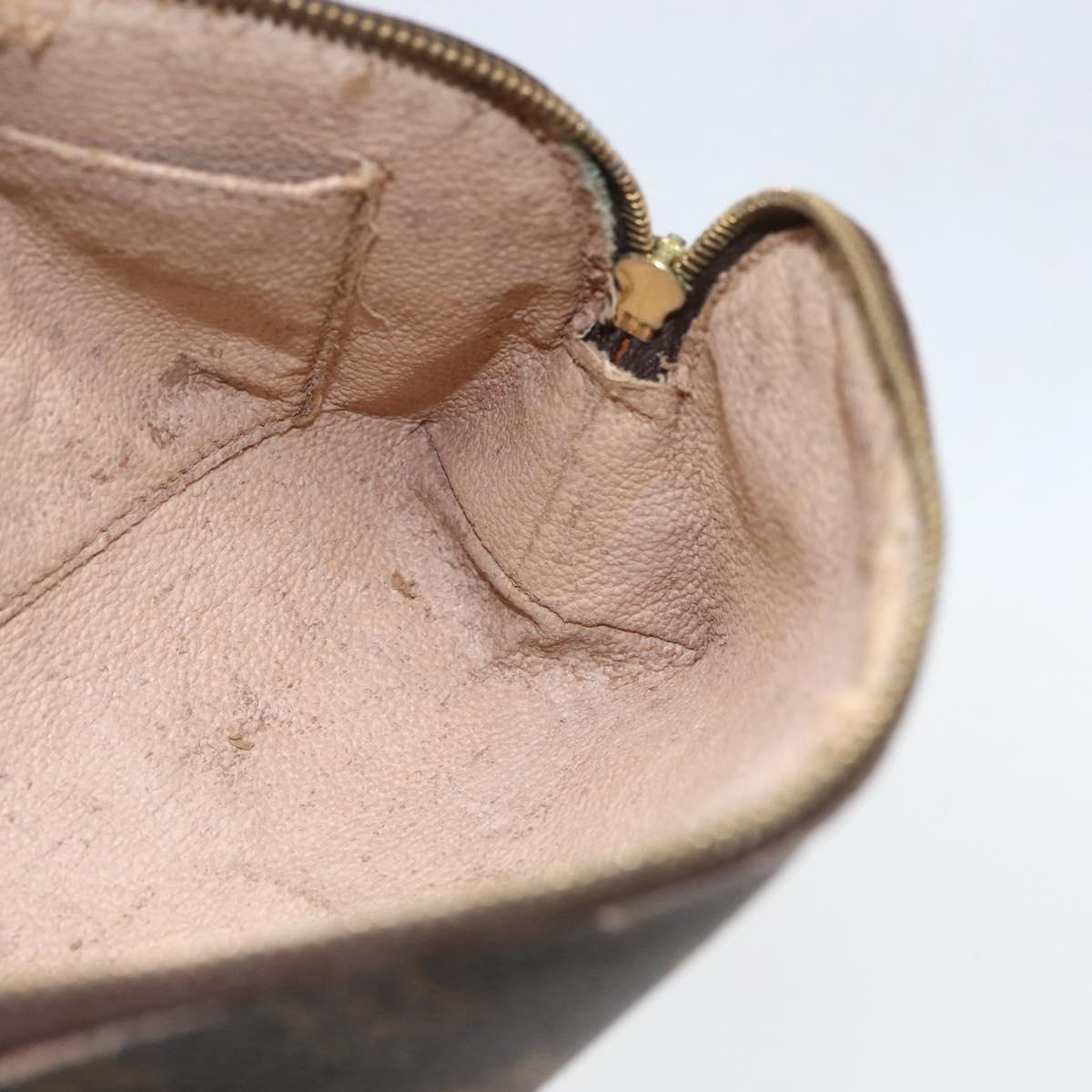 LOUIS VUITTON Monogram Pochette Cosmetic PM Pouch M43998 LV Auth 159176