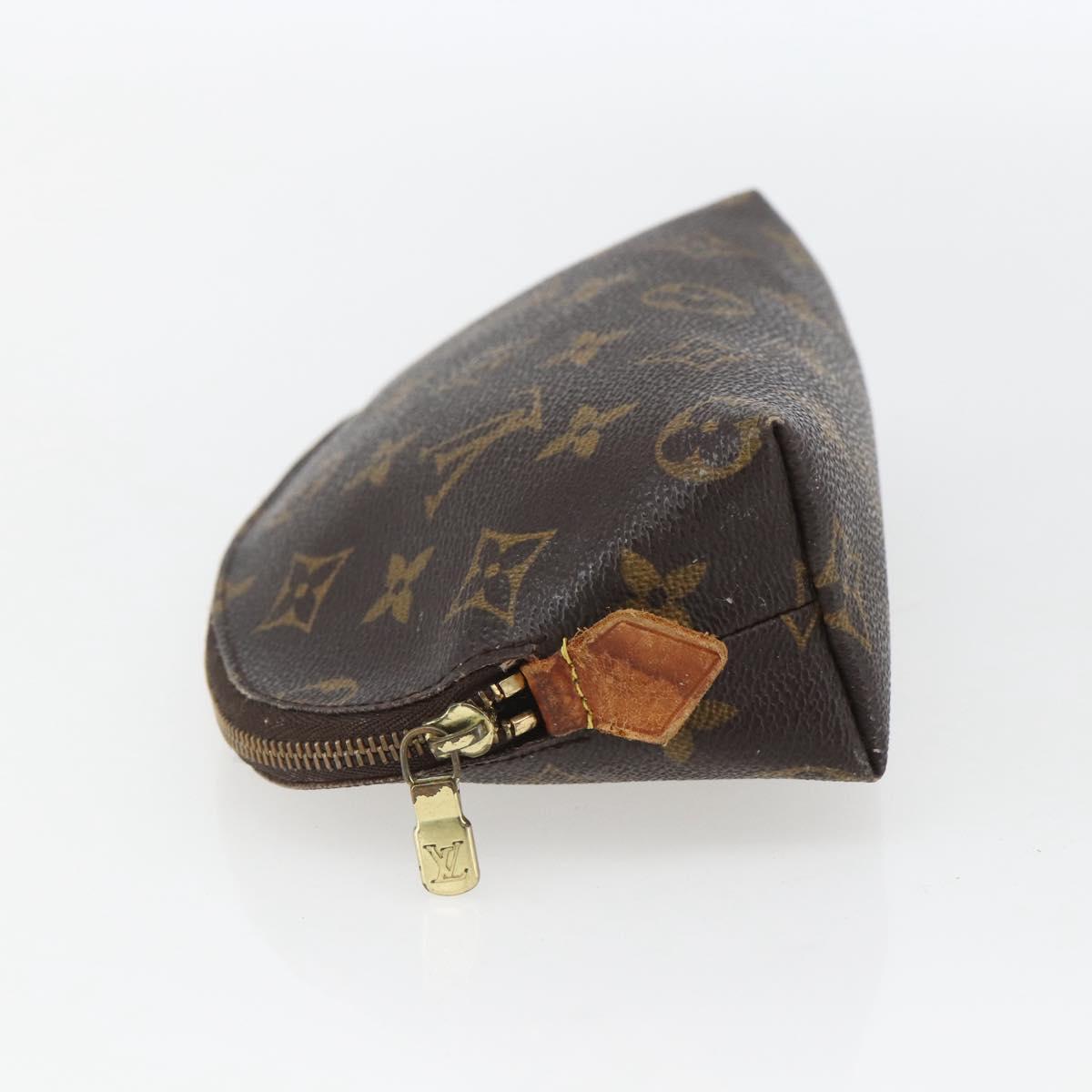 LOUIS VUITTON Monogram Pochette Cosmetic PM Pouch M43998 LV Auth 159176