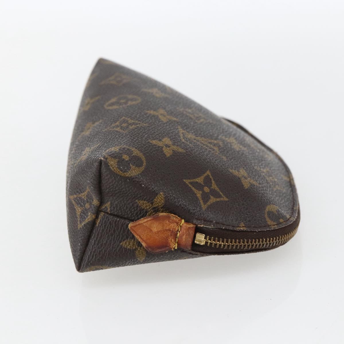 LOUIS VUITTON Monogram Pochette Cosmetic PM Pouch M43998 LV Auth 159176