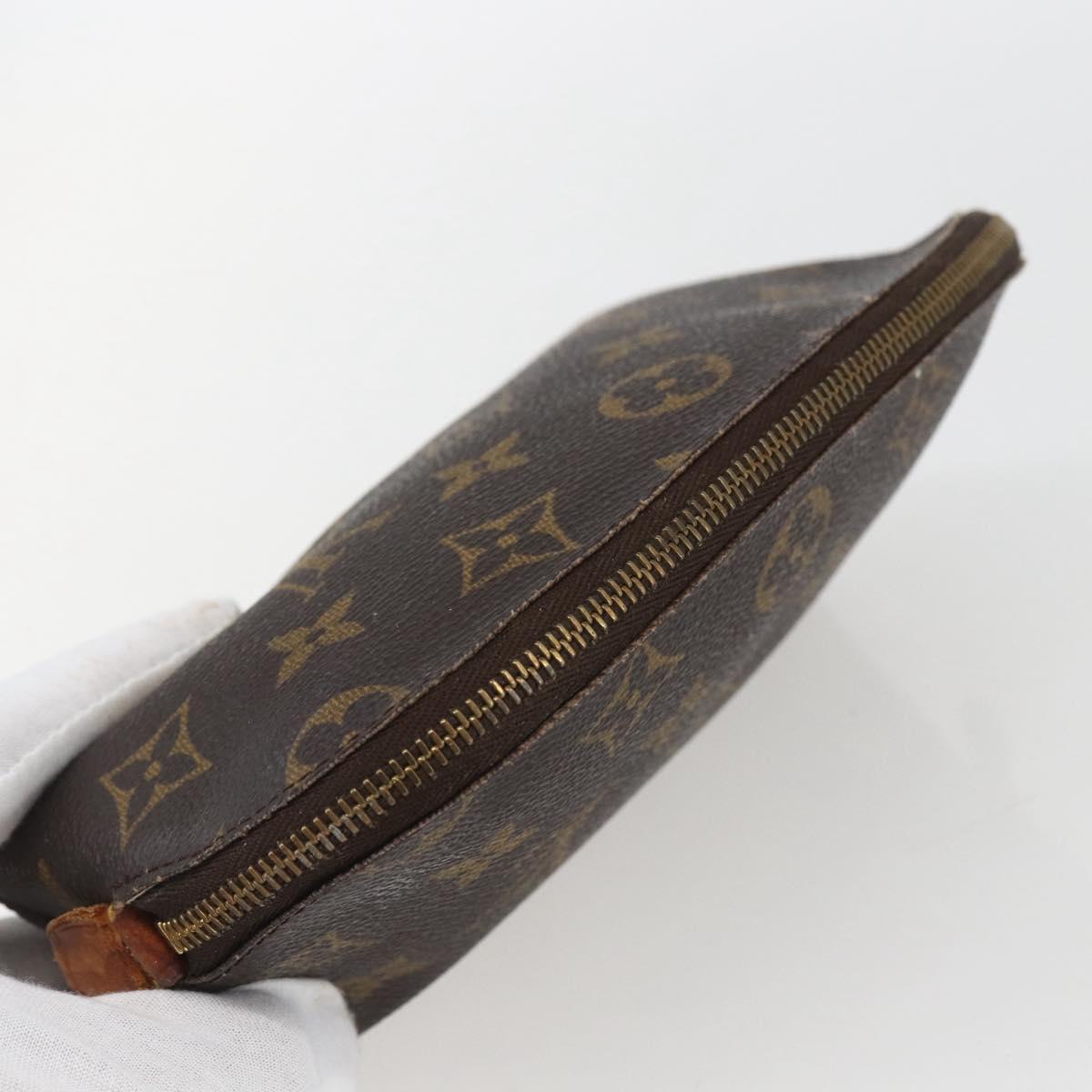 LOUIS VUITTON Monogram Pochette Cosmetic PM Pouch M43998 LV Auth 159176