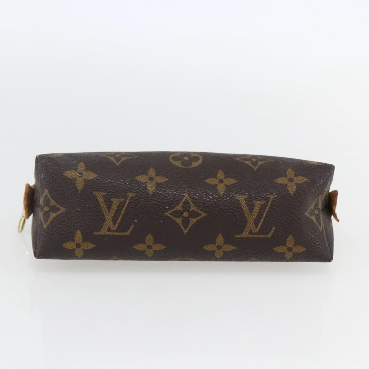 LOUIS VUITTON Monogram Pochette Cosmetic PM Pouch M43998 LV Auth 159176