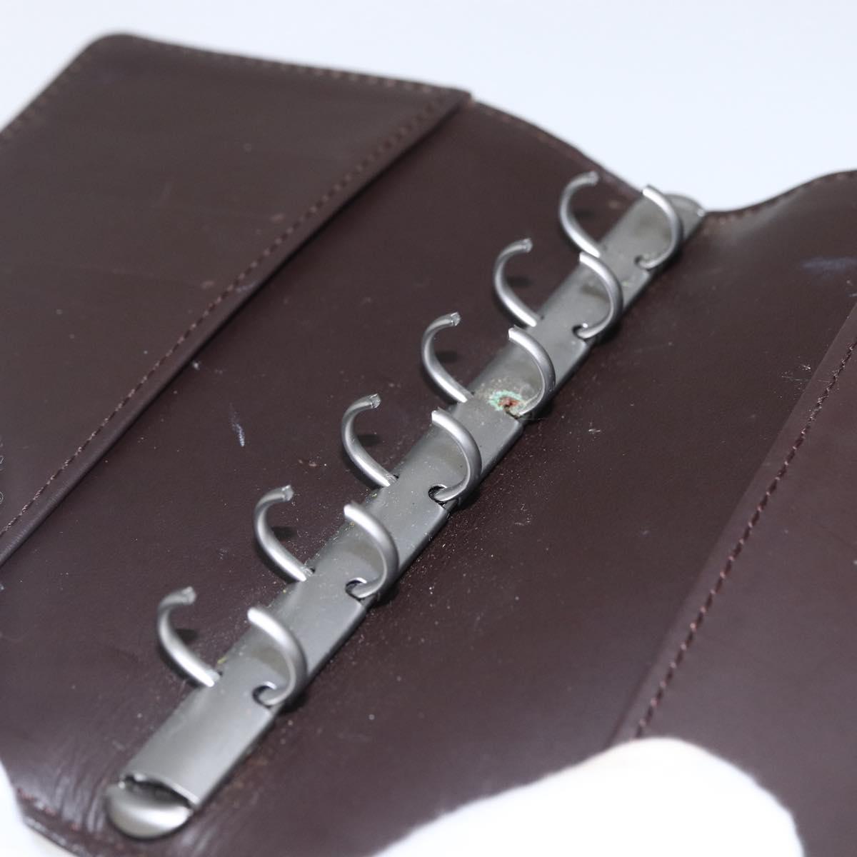 LOUIS VUITTON Epi Agenda PM Day Planner Cover Mocha R2005D LV Auth 159180