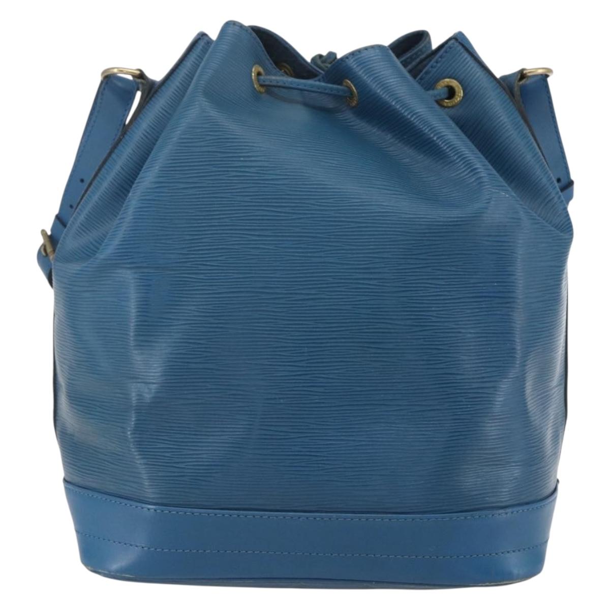 LOUIS VUITTON Epi Noe Shoulder Bag Toledo Blue M44005 LV Auth 159200