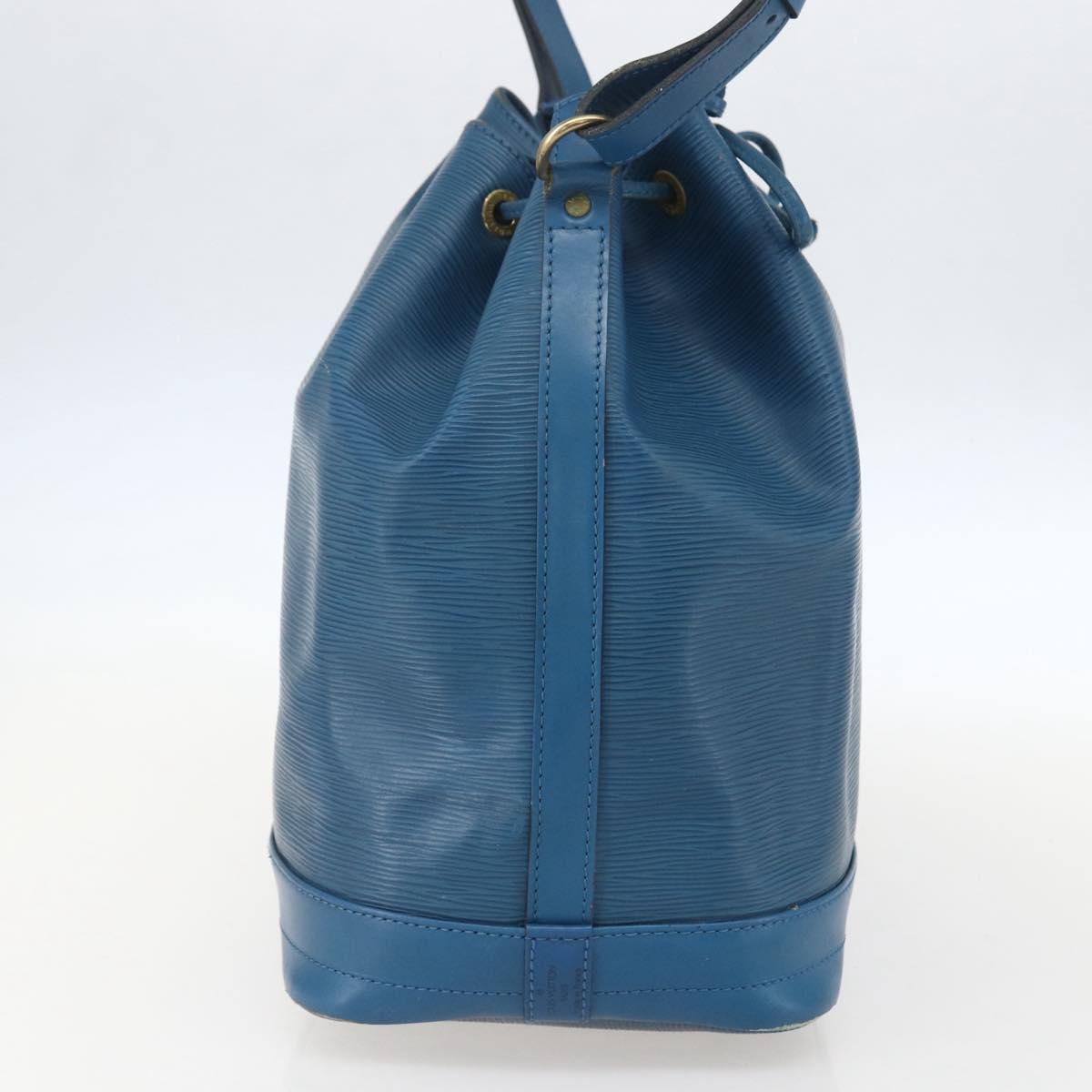 LOUIS VUITTON Epi Noe Shoulder Bag Toledo Blue M44005 LV Auth 159200