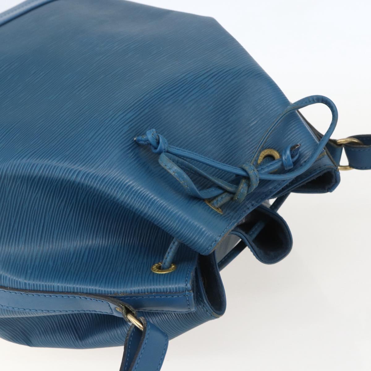 LOUIS VUITTON Epi Noe Shoulder Bag Toledo Blue M44005 LV Auth 159200
