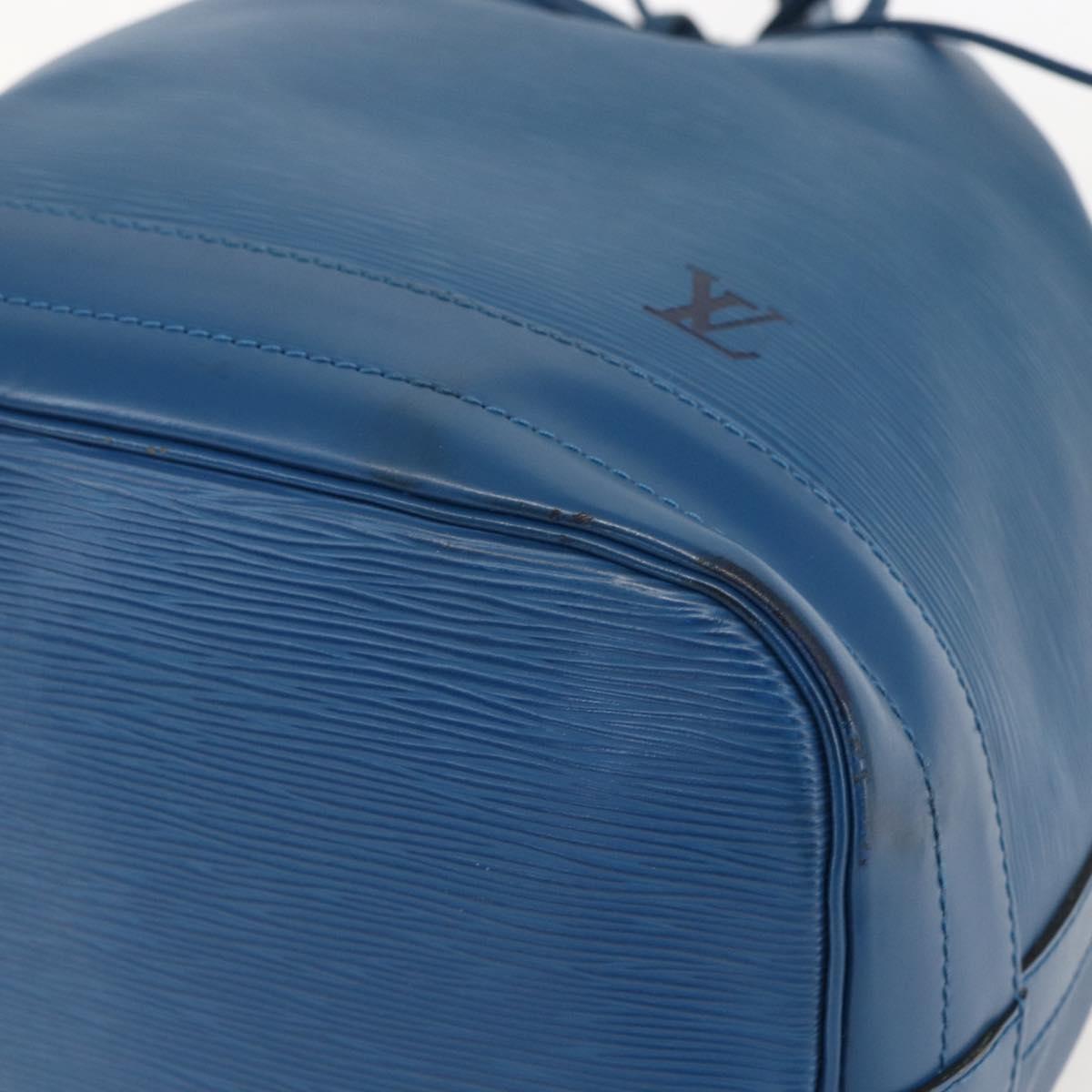 LOUIS VUITTON Epi Noe Shoulder Bag Toledo Blue M44005 LV Auth 159201