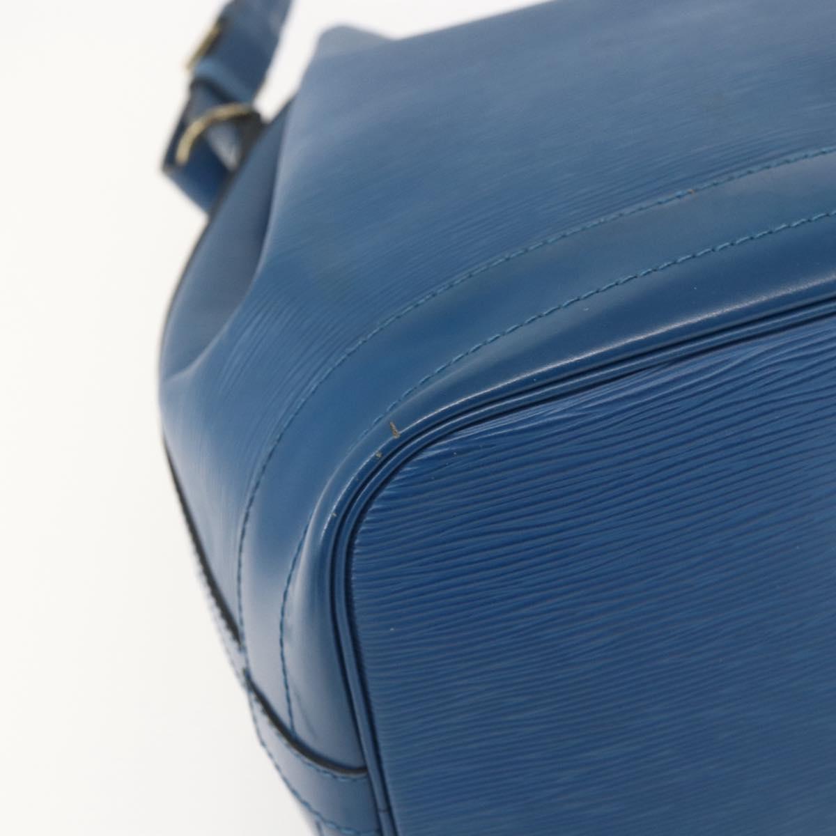 LOUIS VUITTON Epi Noe Shoulder Bag Toledo Blue M44005 LV Auth 159201