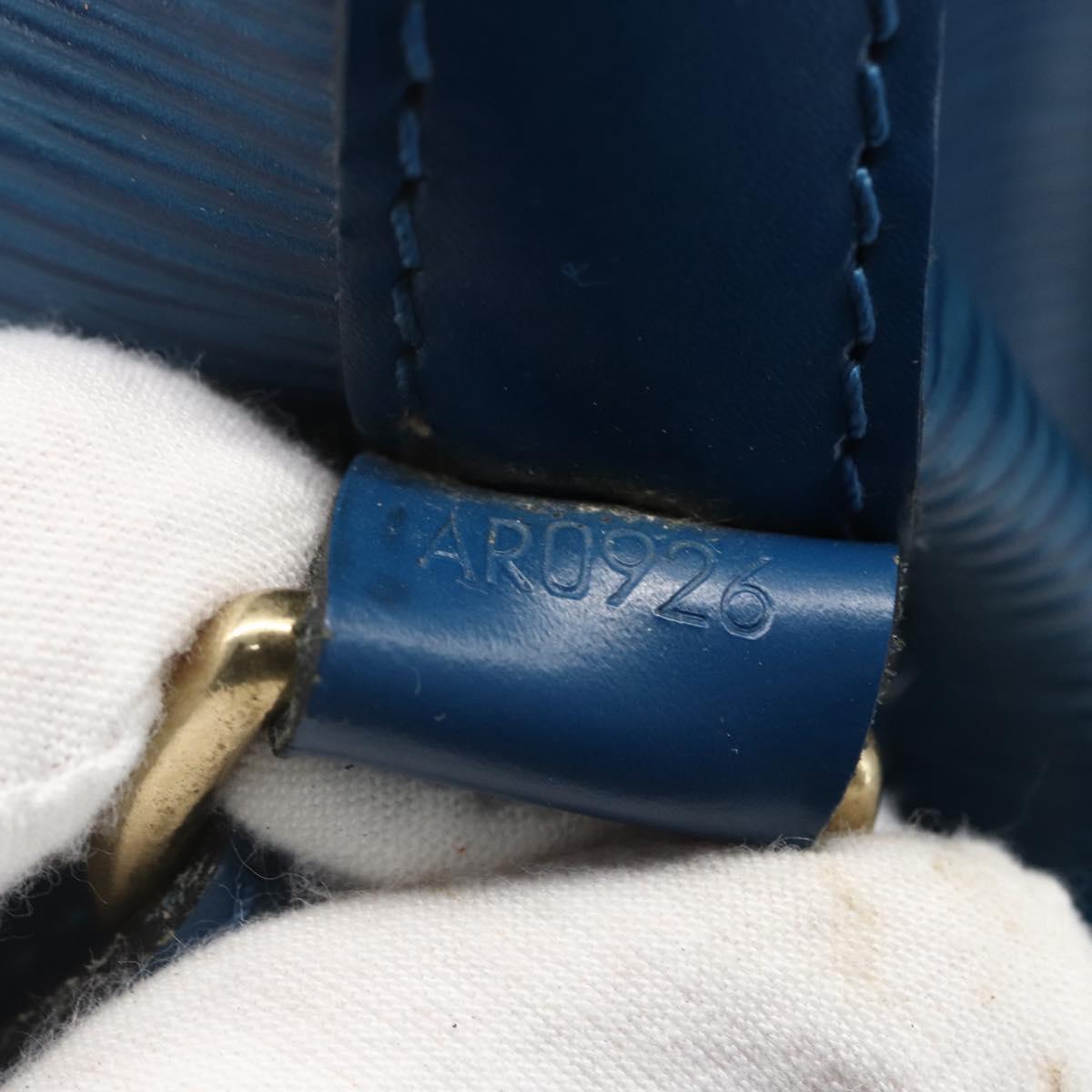 LOUIS VUITTON Epi Noe Shoulder Bag Toledo Blue M44005 LV Auth 159201