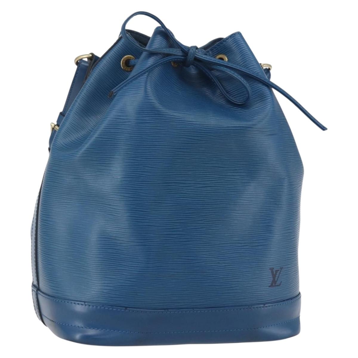 LOUIS VUITTON Epi Noe Shoulder Bag Toledo Blue M44005 LV Auth 159201