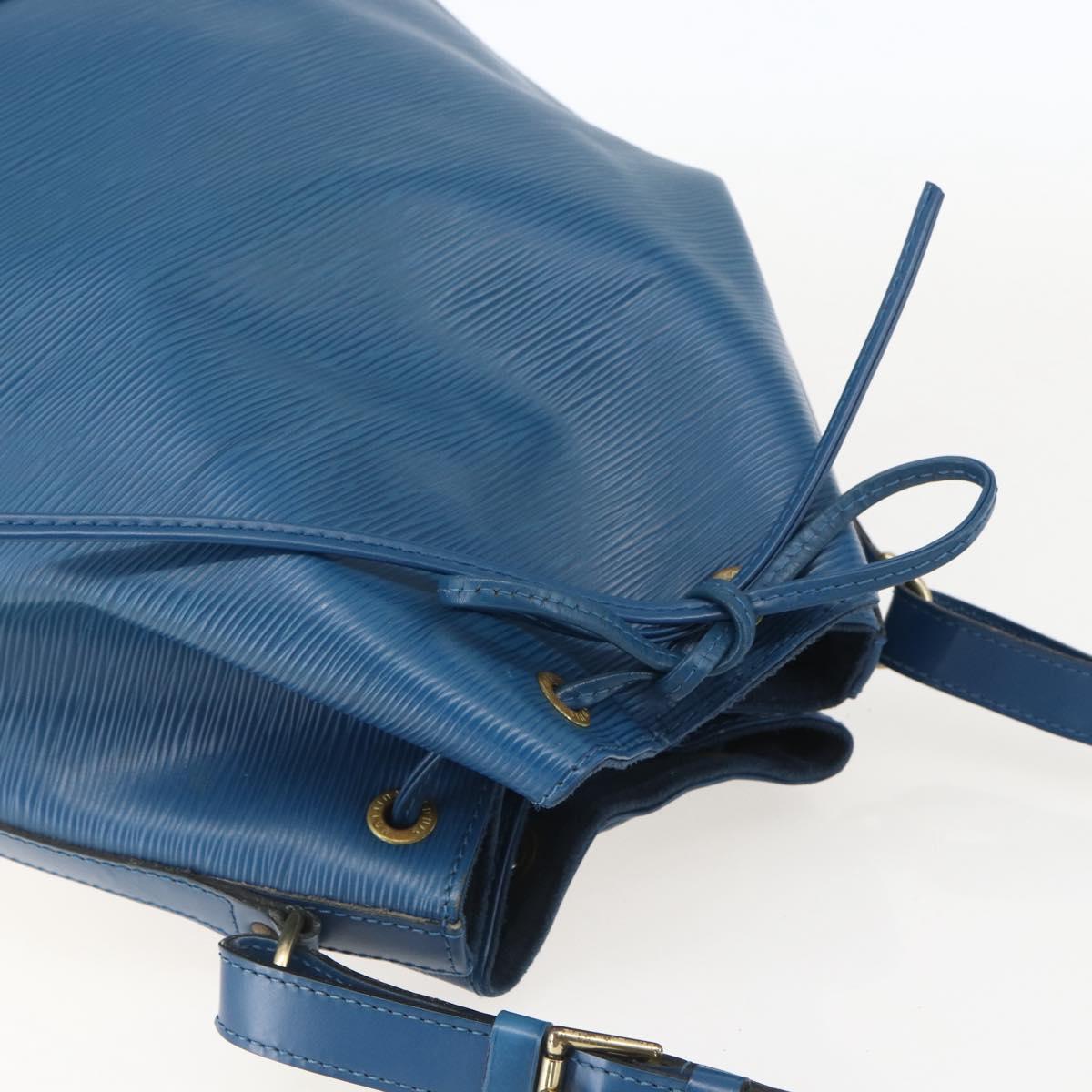 LOUIS VUITTON Epi Noe Shoulder Bag Toledo Blue M44005 LV Auth 159201
