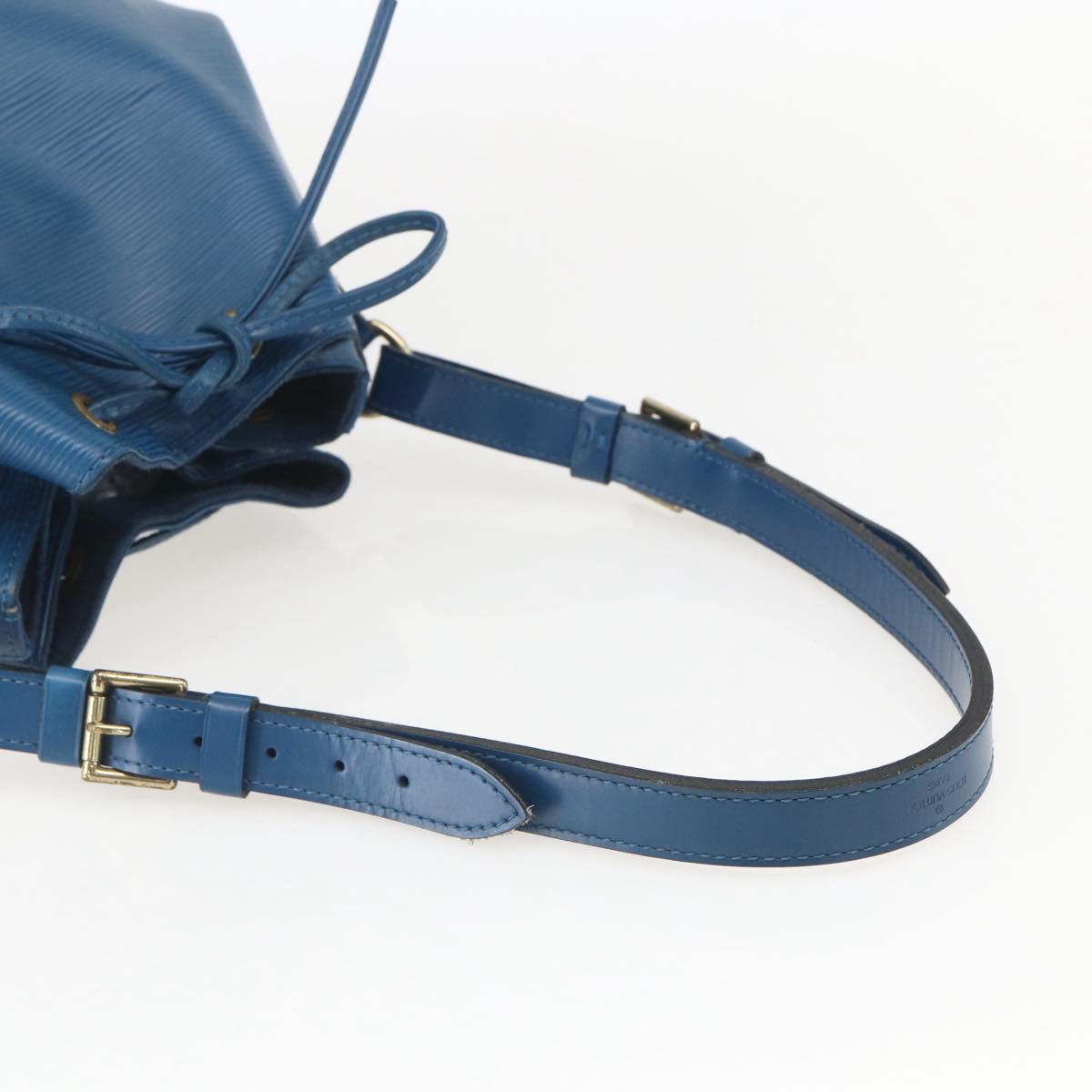 LOUIS VUITTON Epi Noe Shoulder Bag Toledo Blue M44005 LV Auth 159201