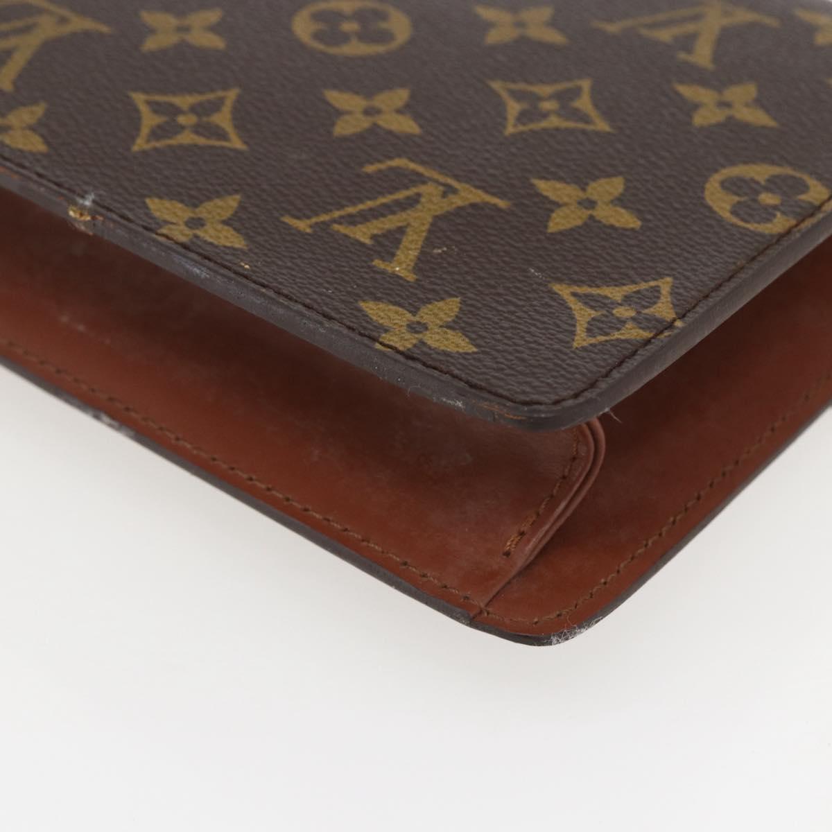 LOUIS VUITTON Monogram Chaillot Clutch Bag M51786 LV Auth 159206