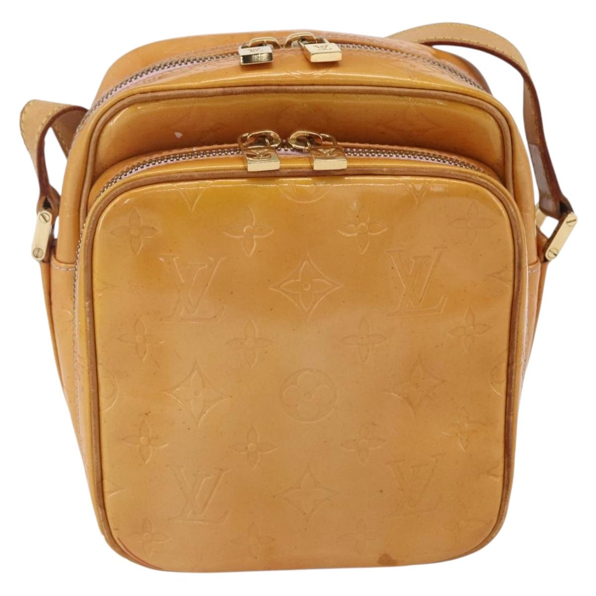LOUIS VUITTON Monogram Vernis Wooster Bag Marshmallow Pink M91037 LV Auth 159222