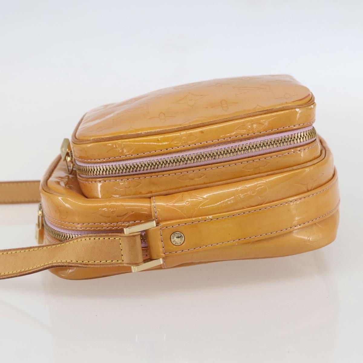 LOUIS VUITTON Monogram Vernis Wooster Bag Marshmallow Pink M91037 LV Auth 159222