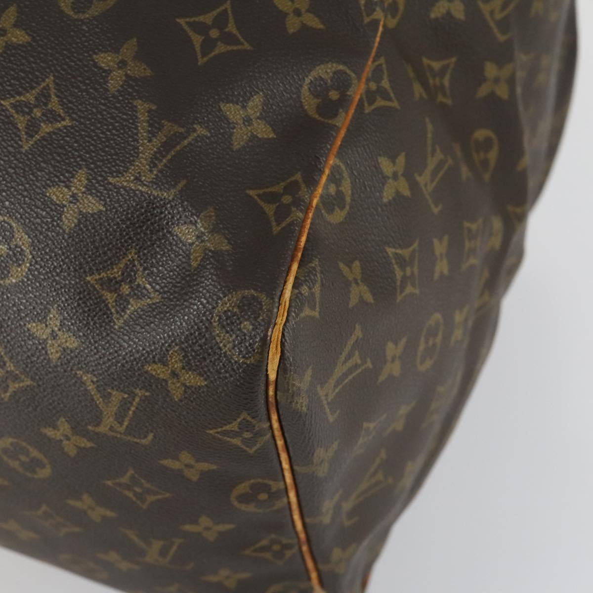LOUIS VUITTON Monogram Sac Souple 55 Boston Bag M41622 LV Auth 159223