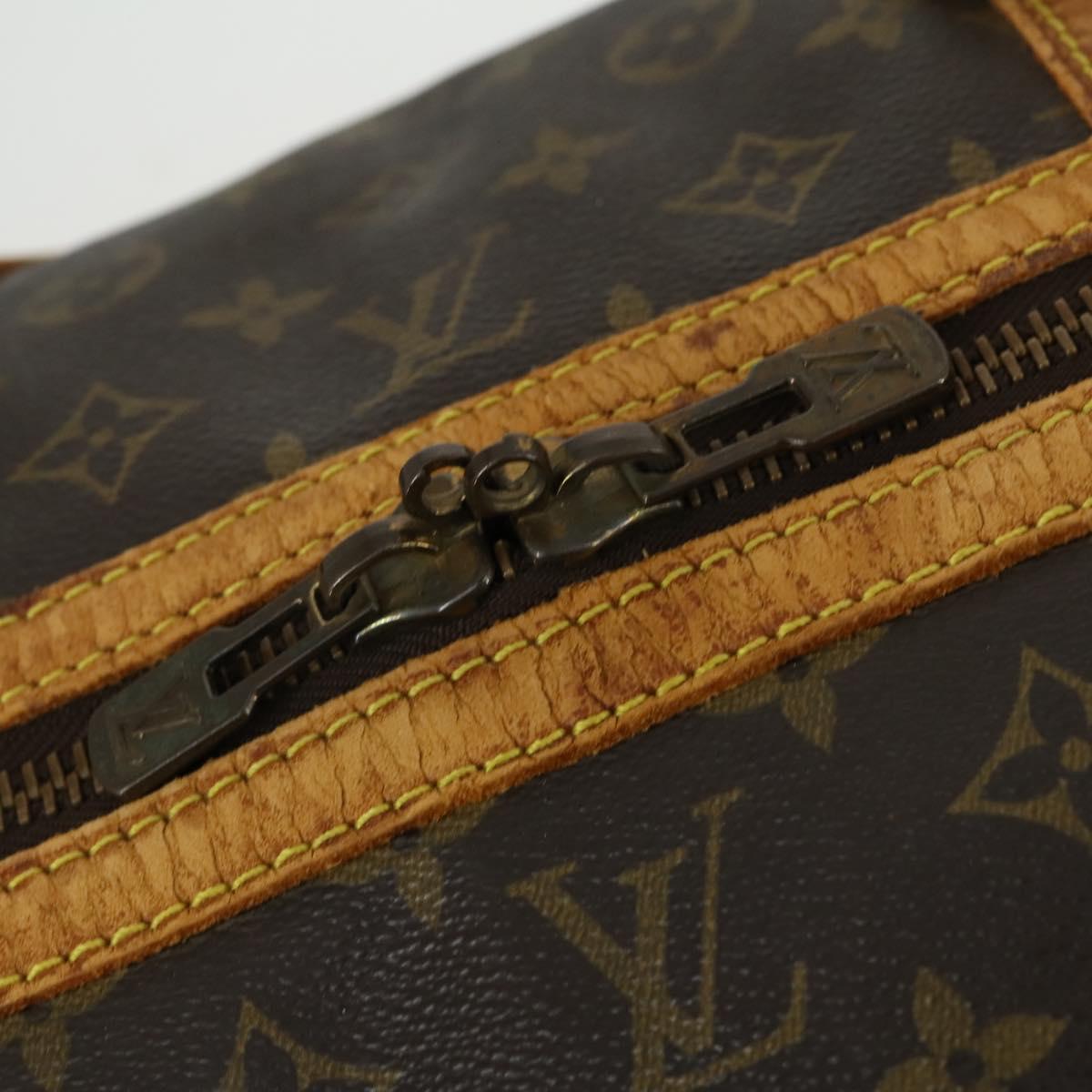 LOUIS VUITTON Monogram Sac Souple 55 Boston Bag M41622 LV Auth 159223