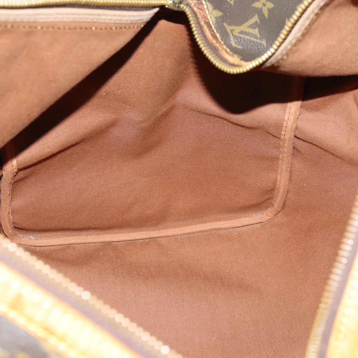 LOUIS VUITTON Monogram Sac Souple 55 Boston Bag M41622 LV Auth 159223