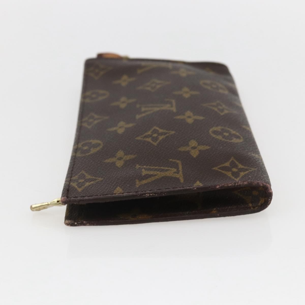 LOUIS VUITTON Monogram Bucket GM Accessory Pouch LV Auth 159225