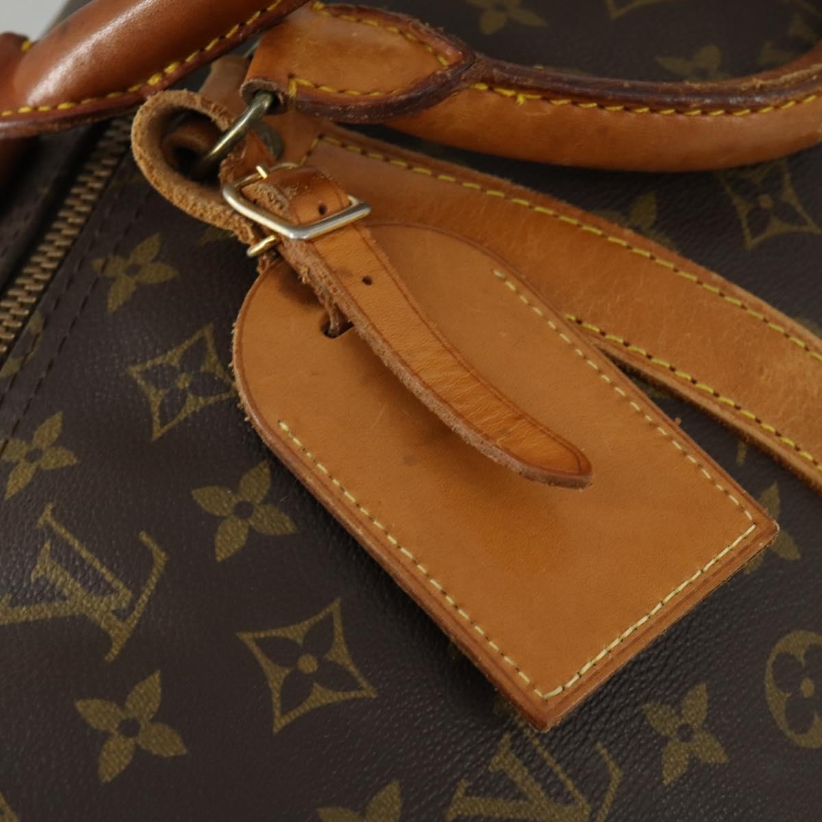 LOUIS VUITTON Monogram Keepall Bandouliere 60 Boston Bag M41412 LV Auth 159246