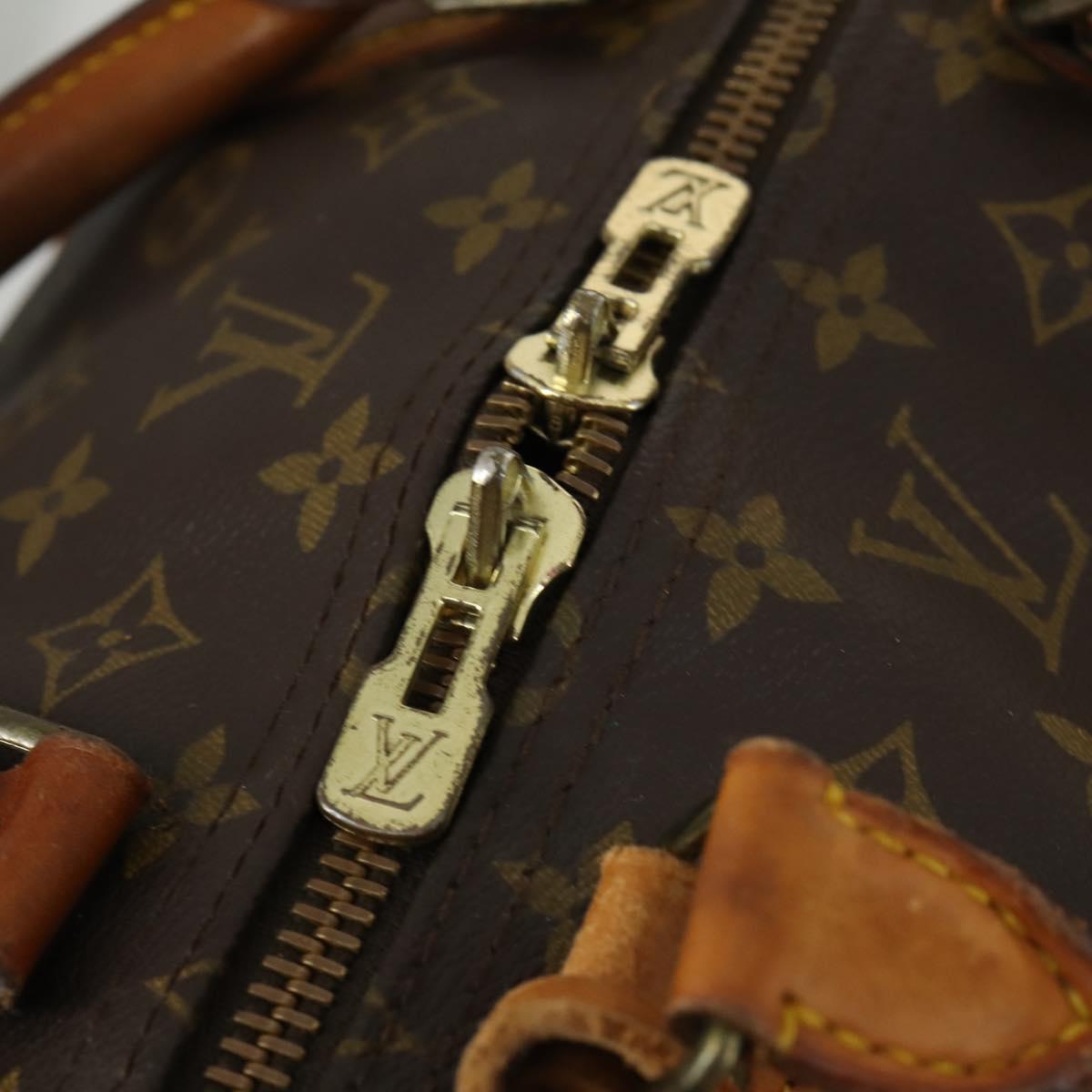 LOUIS VUITTON Monogram Keepall Bandouliere 60 Boston Bag M41412 LV Auth 159246
