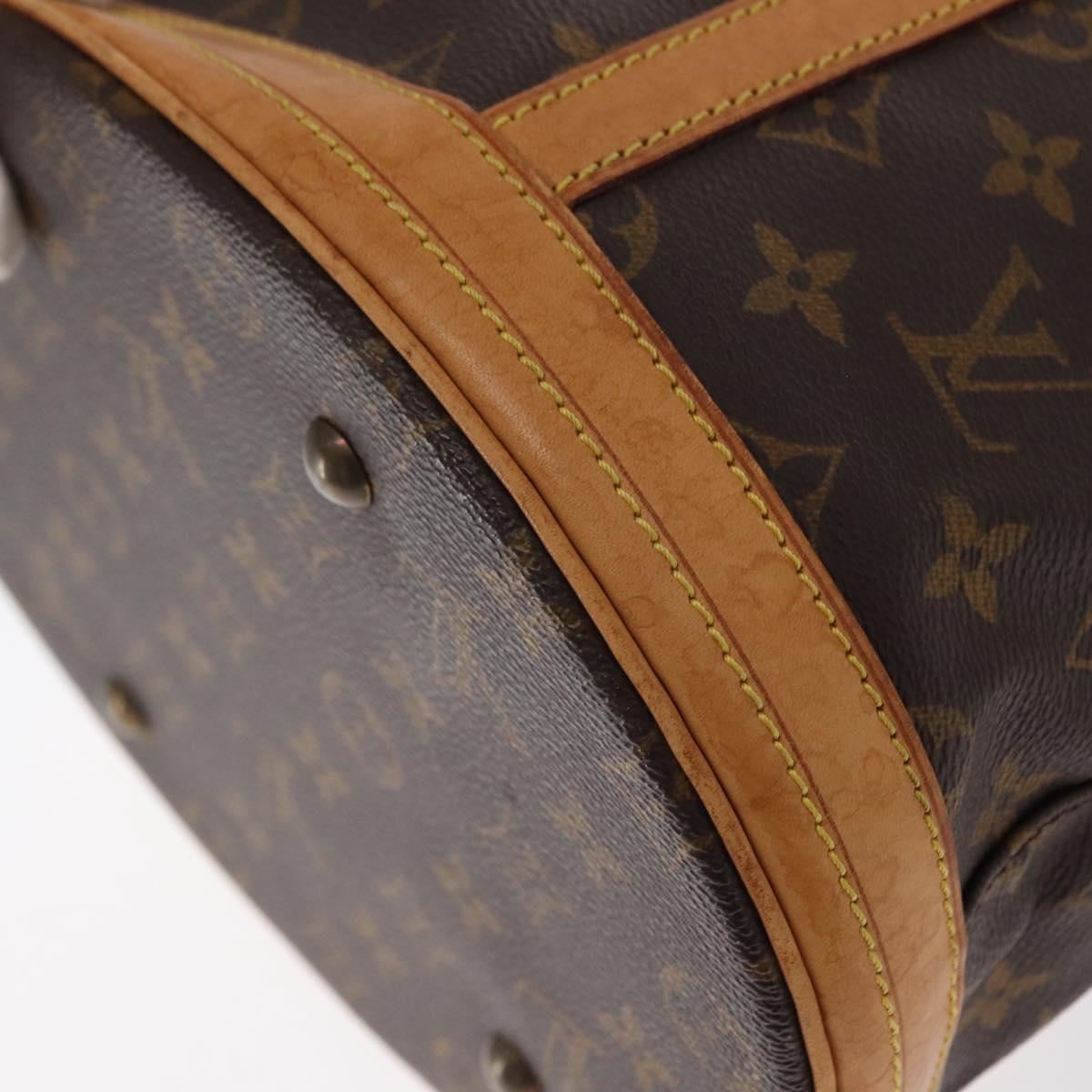 LOUIS VUITTON Monogram Bucket GM Shoulder Bag M42236 LV Auth 159247