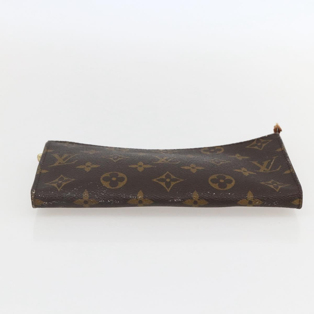 LOUIS VUITTON Monogram Bucket GM Accessory Pouch LV Auth 159248