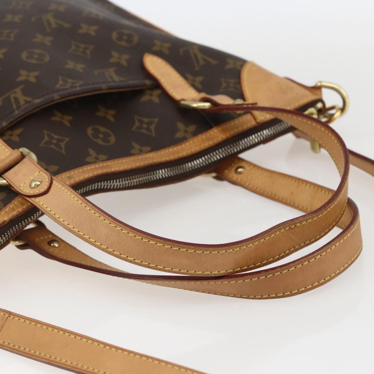 LOUIS VUITTON Monogram Odeon GM Shoulder Bag 2way M56388 LV Auth 159311V