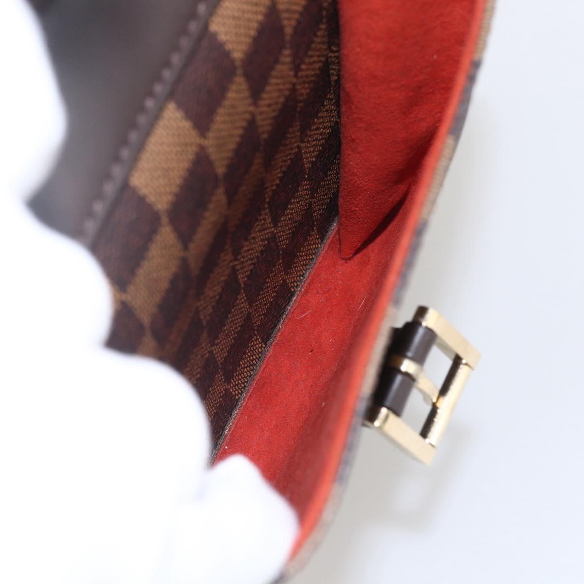 LOUIS VUITTON Damier Ebene Manosque GM Tote Bag N51120 LV Auth 159313