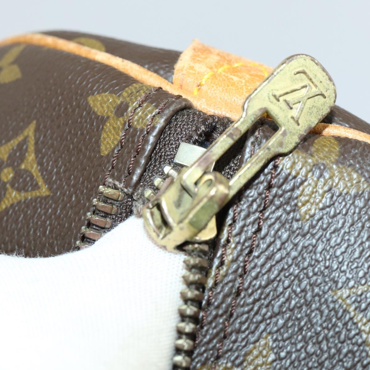 LOUIS VUITTON Monogram Keepall 60 Boston Bag M41422 LV Auth 159339