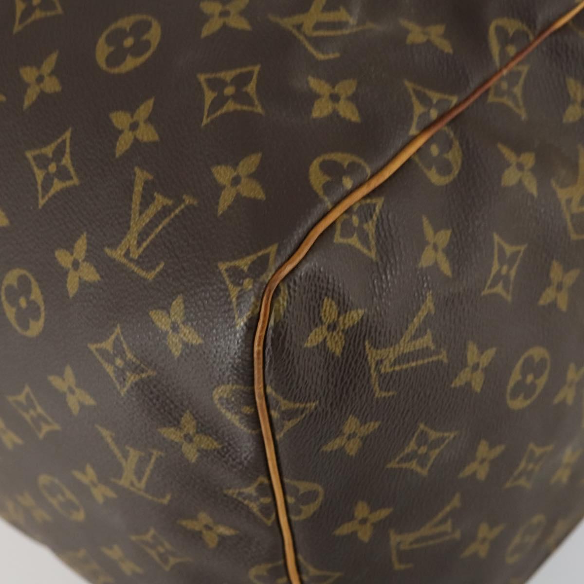 LOUIS VUITTON Monogram Keepall 55 Boston Bag M41424 LV Auth 159340