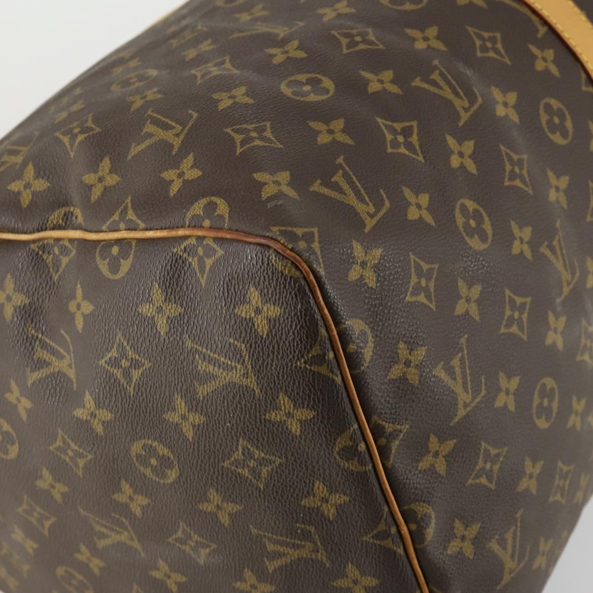 LOUIS VUITTON Monogram Keepall 55 Boston Bag M41424 LV Auth 159340