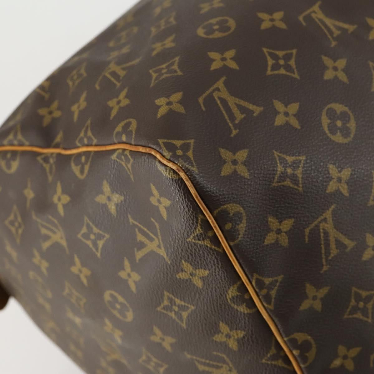 LOUIS VUITTON Monogram Keepall 55 Boston Bag M41424 LV Auth 159340