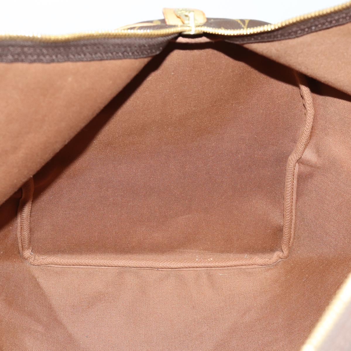 LOUIS VUITTON Monogram Keepall 55 Boston Bag M41424 LV Auth 159340