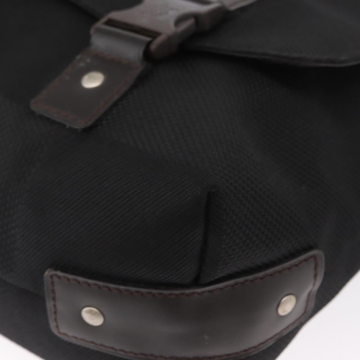 LOUIS VUITTON Damier Geant Roux Shoulder Bag Black M93079 LV Auth 159355