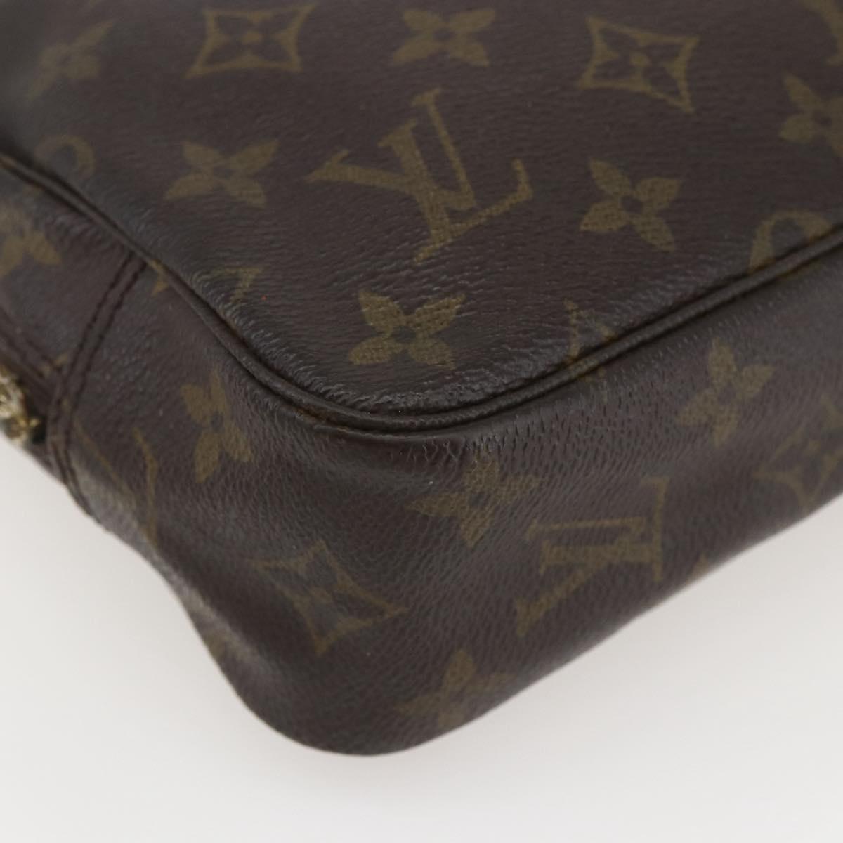 LOUIS VUITTON Monogram Trousse Toilette 23 Clutch Bag M47524 LV Auth 159364
