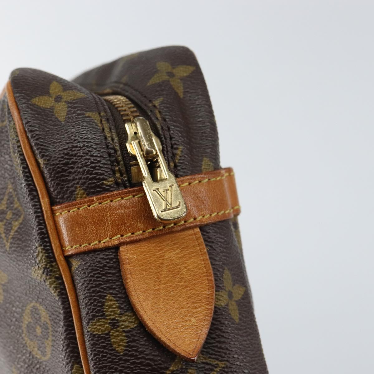 LOUIS VUITTON Monogram Compiegne 28 Clutch Bag M51845 LV Auth 159387