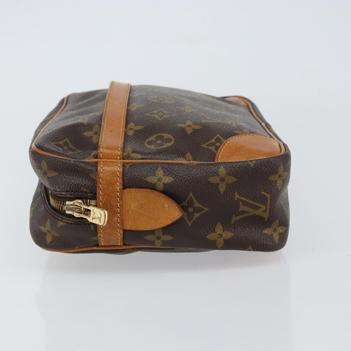 LOUIS VUITTON Monogram Compiegne 28 Clutch Bag M51845 LV Auth 159387