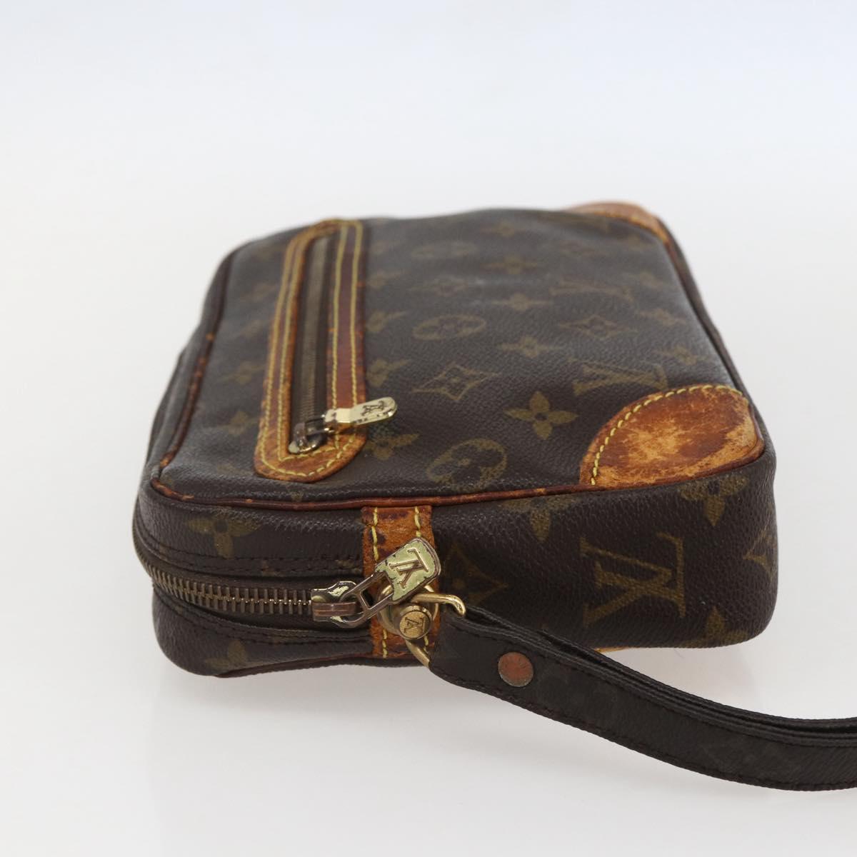 LOUIS VUITTON Monogram Marly Dragonne GM Clutch Bag M51825 LV Auth 159390