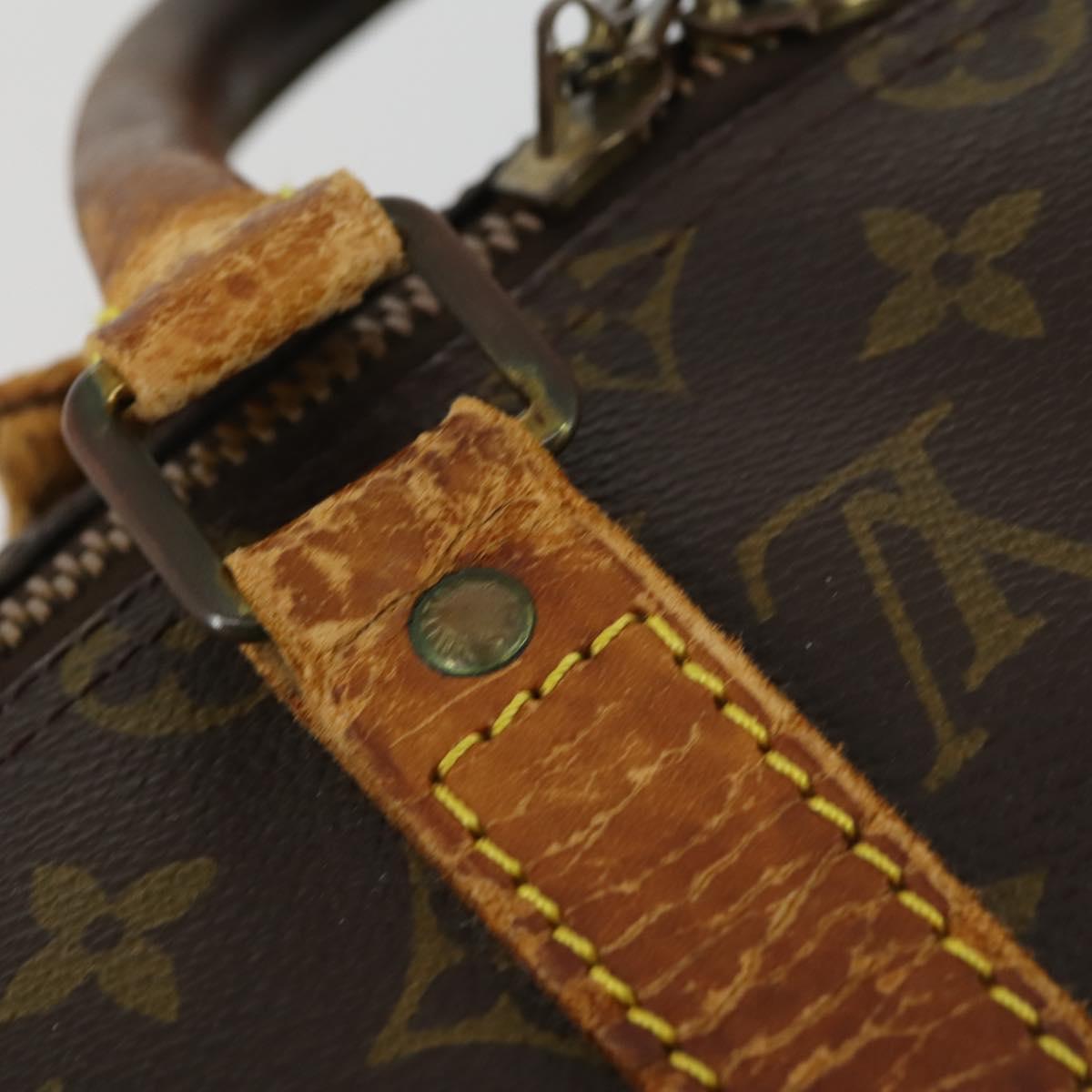 LOUIS VUITTON Monogram Keepall 50 Boston Bag M41426 LV Auth 159391