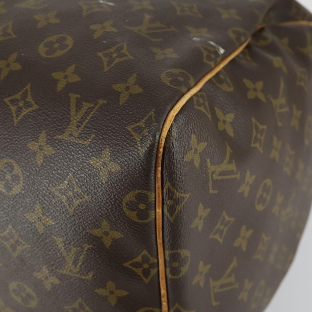 LOUIS VUITTON Monogram Keepall 55 Boston Bag M41424 LV Auth 159392