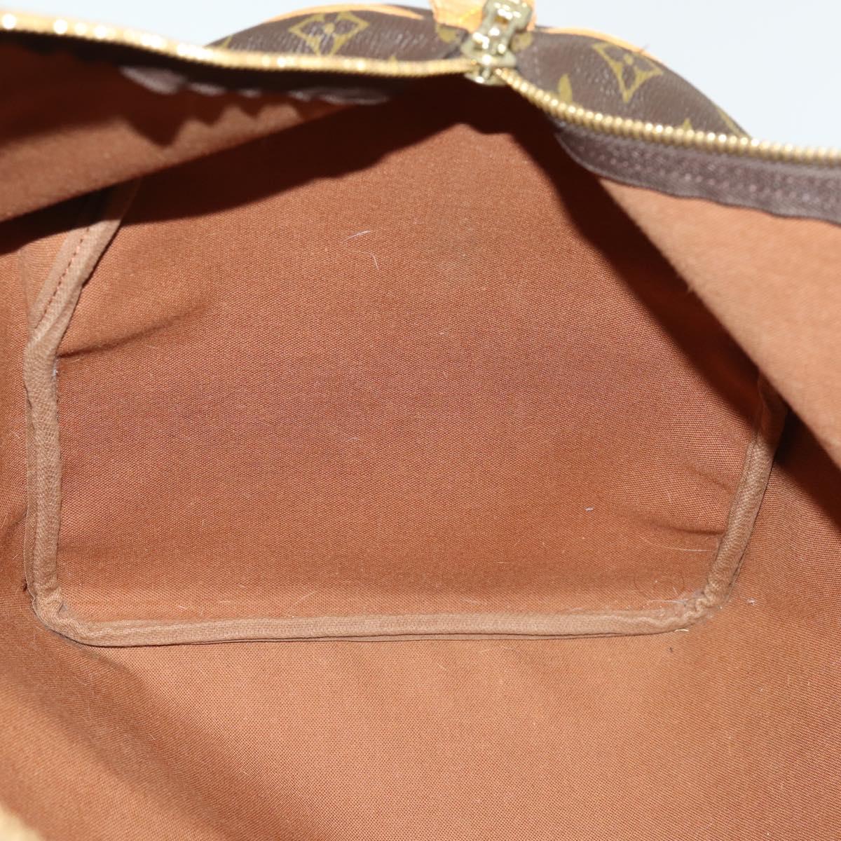 LOUIS VUITTON Monogram Keepall 55 Boston Bag M41424 LV Auth 159392