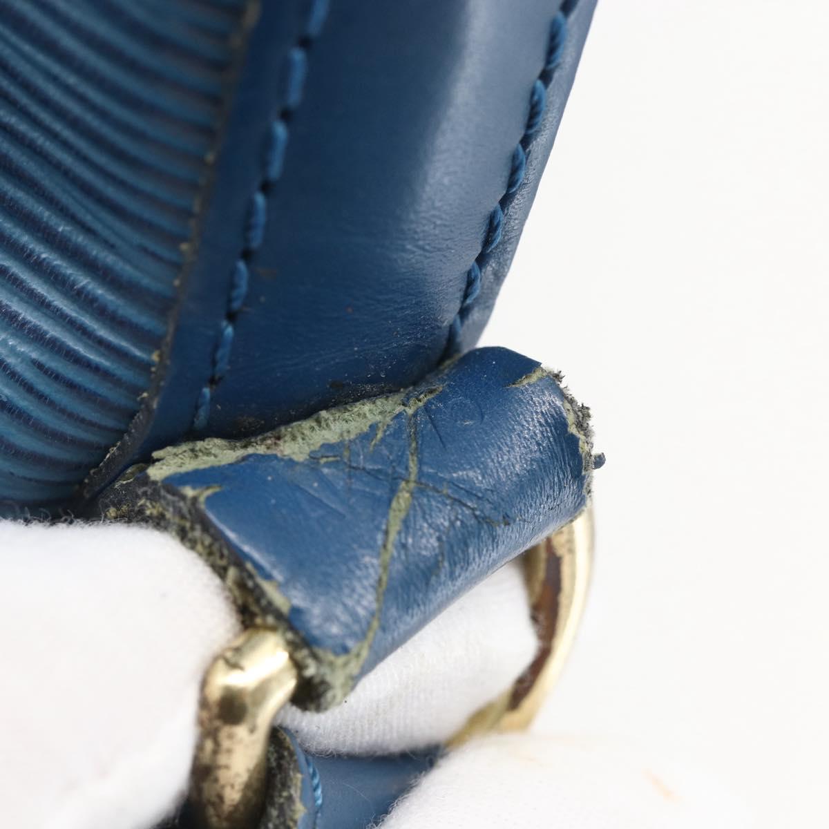 LOUIS VUITTON Epi Noe Shoulder Bag Toledo Blue M44005 LV Auth 159410