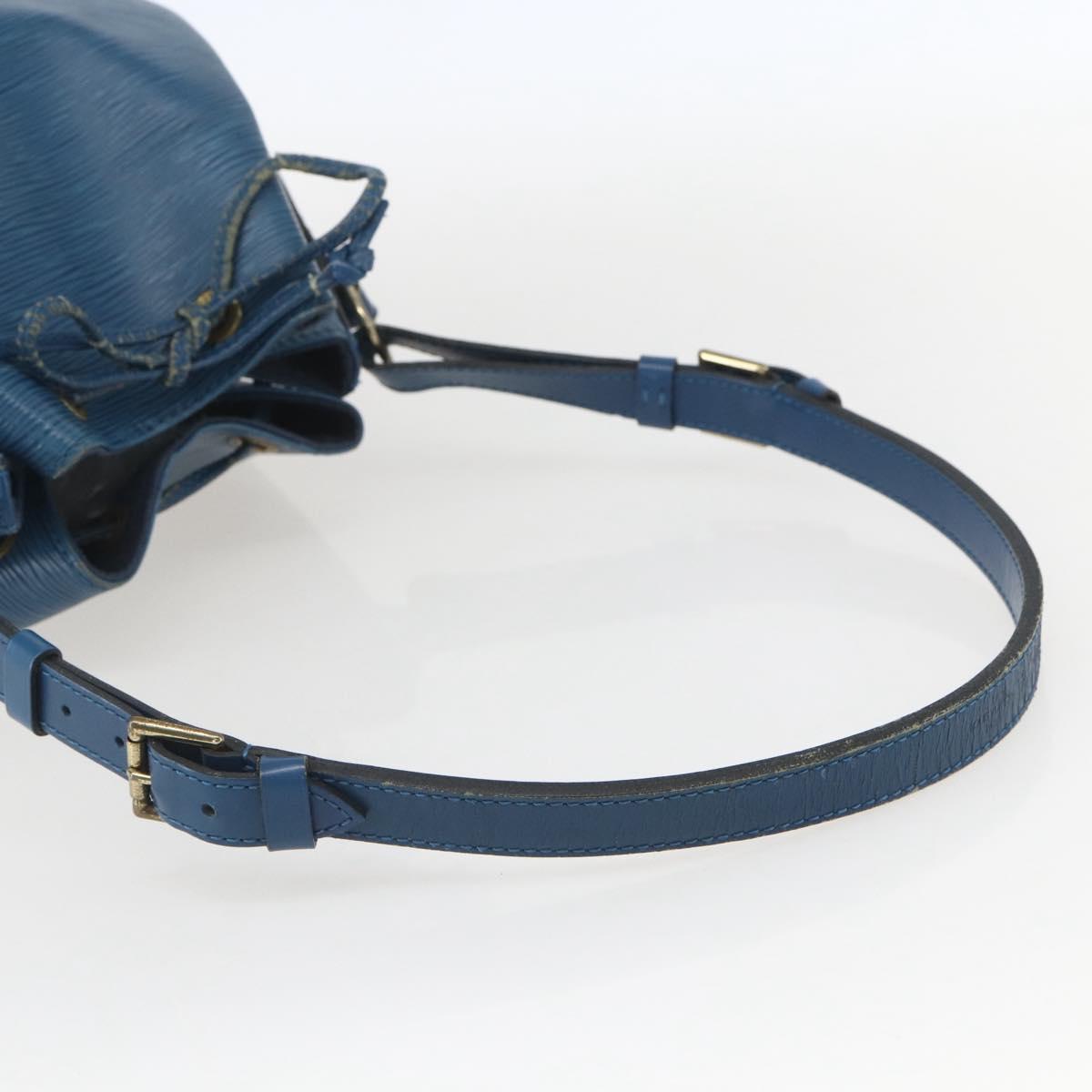 LOUIS VUITTON Epi Noe Shoulder Bag Toledo Blue M44005 LV Auth 159410