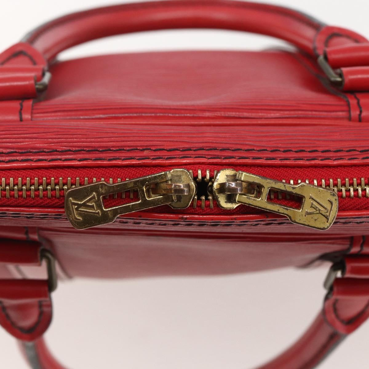 LOUIS VUITTON Epi Porte Documents Voyage Business Bag Red M54477 LV Auth 159411