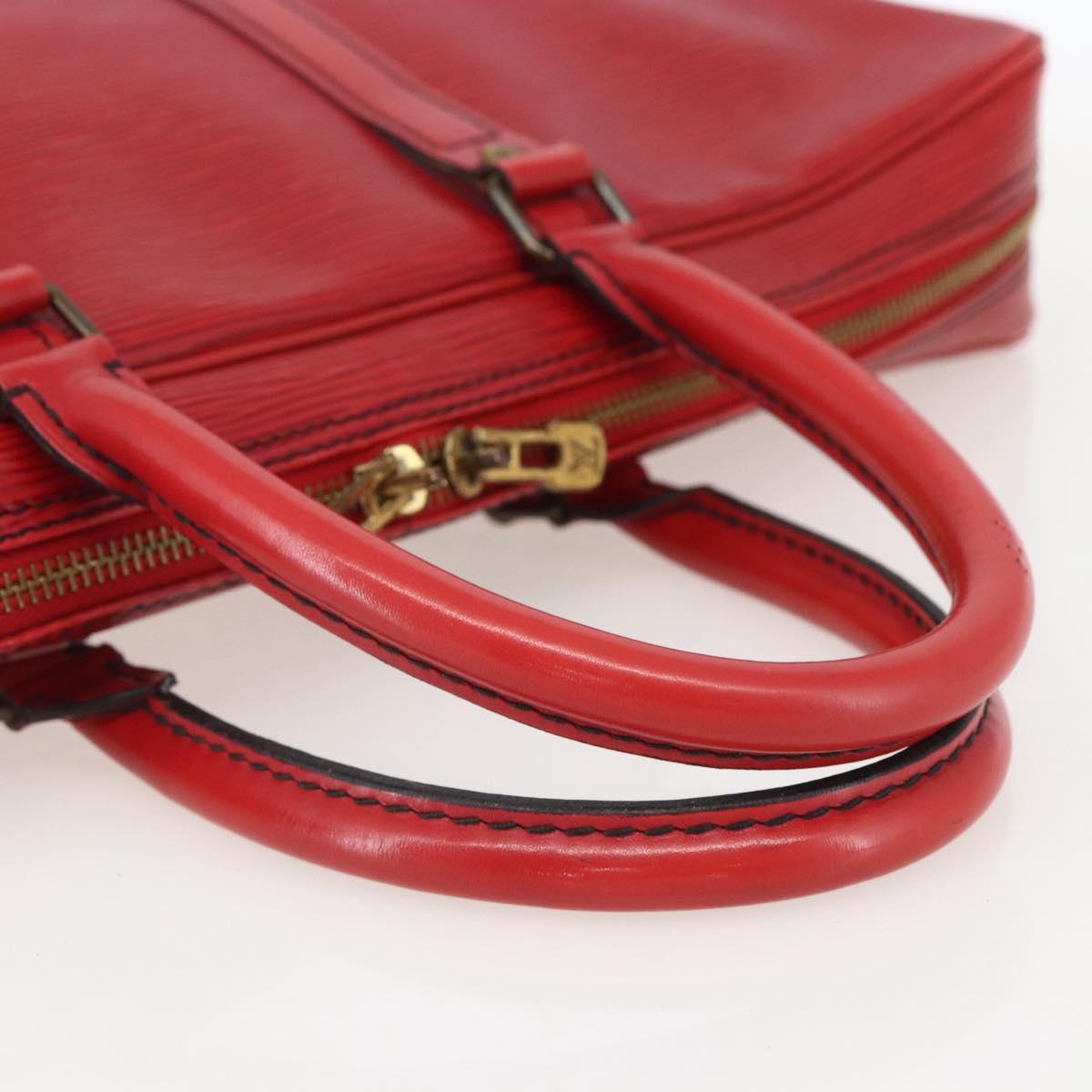 LOUIS VUITTON Epi Porte Documents Voyage Business Bag Red M54477 LV Auth 159411
