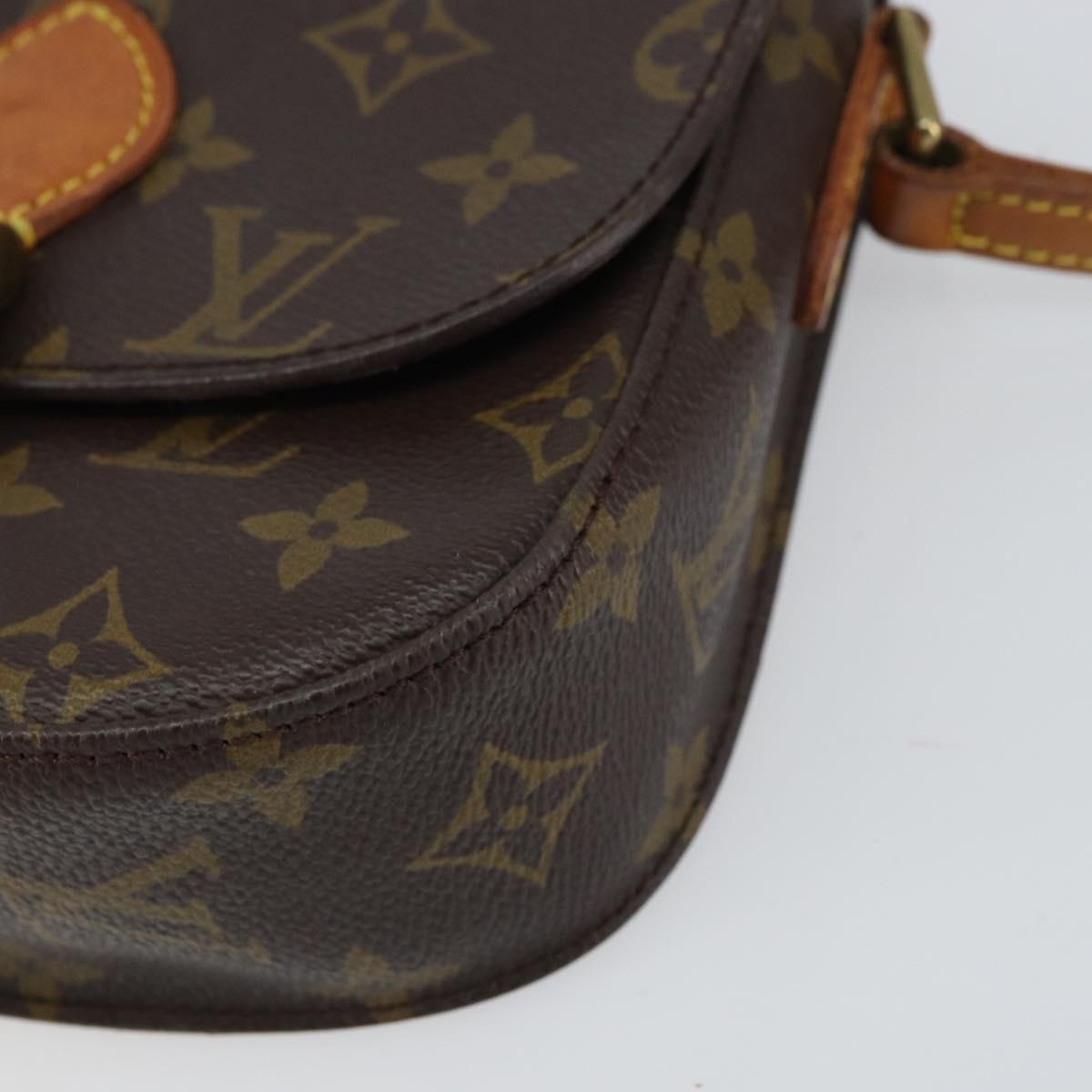 LOUIS VUITTON Monogram Saint Cloud PM Shoulder Bag M51244 LV Auth 159413