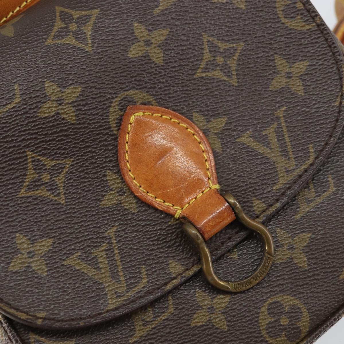 LOUIS VUITTON Monogram Saint Cloud PM Shoulder Bag M51244 LV Auth 159413