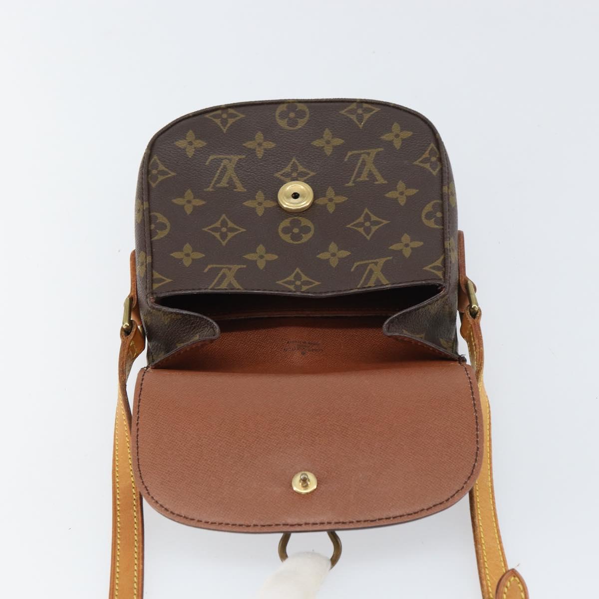 LOUIS VUITTON Monogram Saint Cloud PM Shoulder Bag M51244 LV Auth 159413